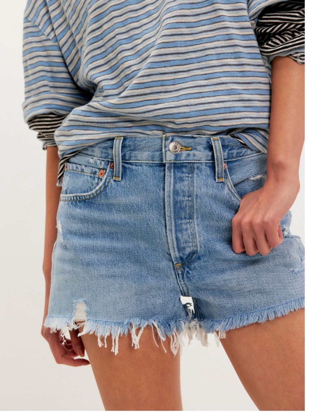 AGOLDE Parker Shorts